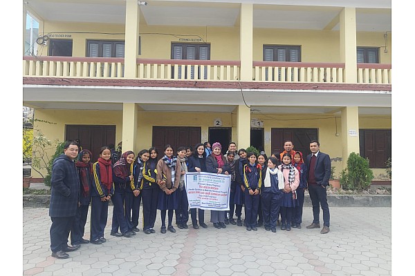 Shaping Brighter Futures Through Literacy and Health Financial Literacy and Health Equipment Handover under CSR — Itahari Branch